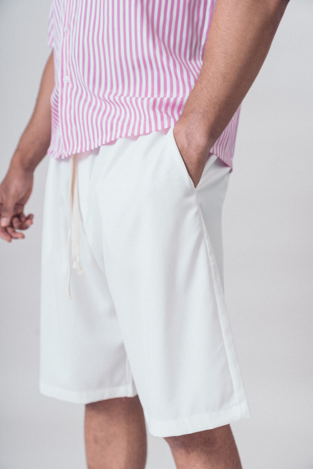 Shorts Casual Uomo White