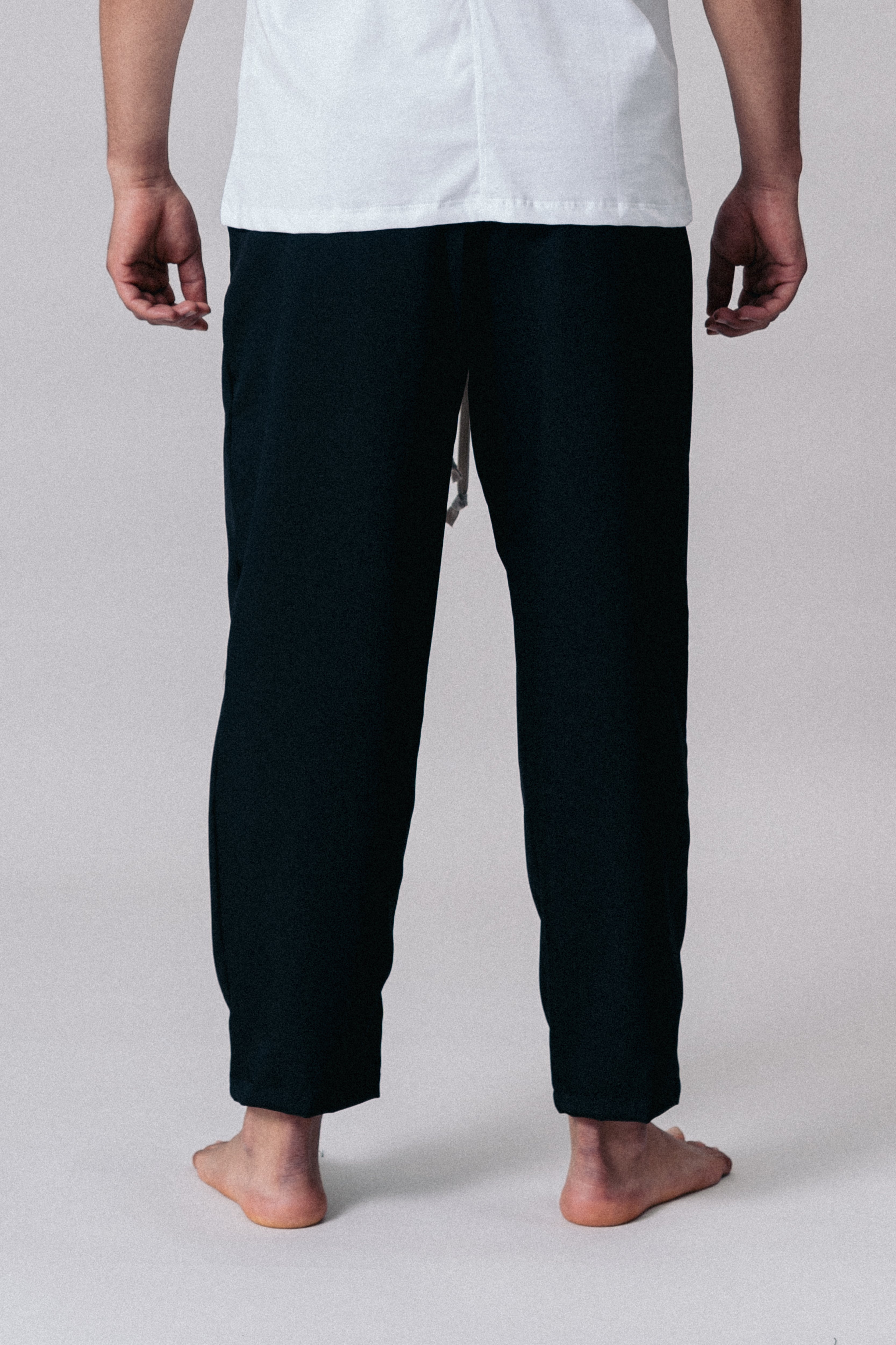 Pantaloni Jogger Sportivi con Tasche Black