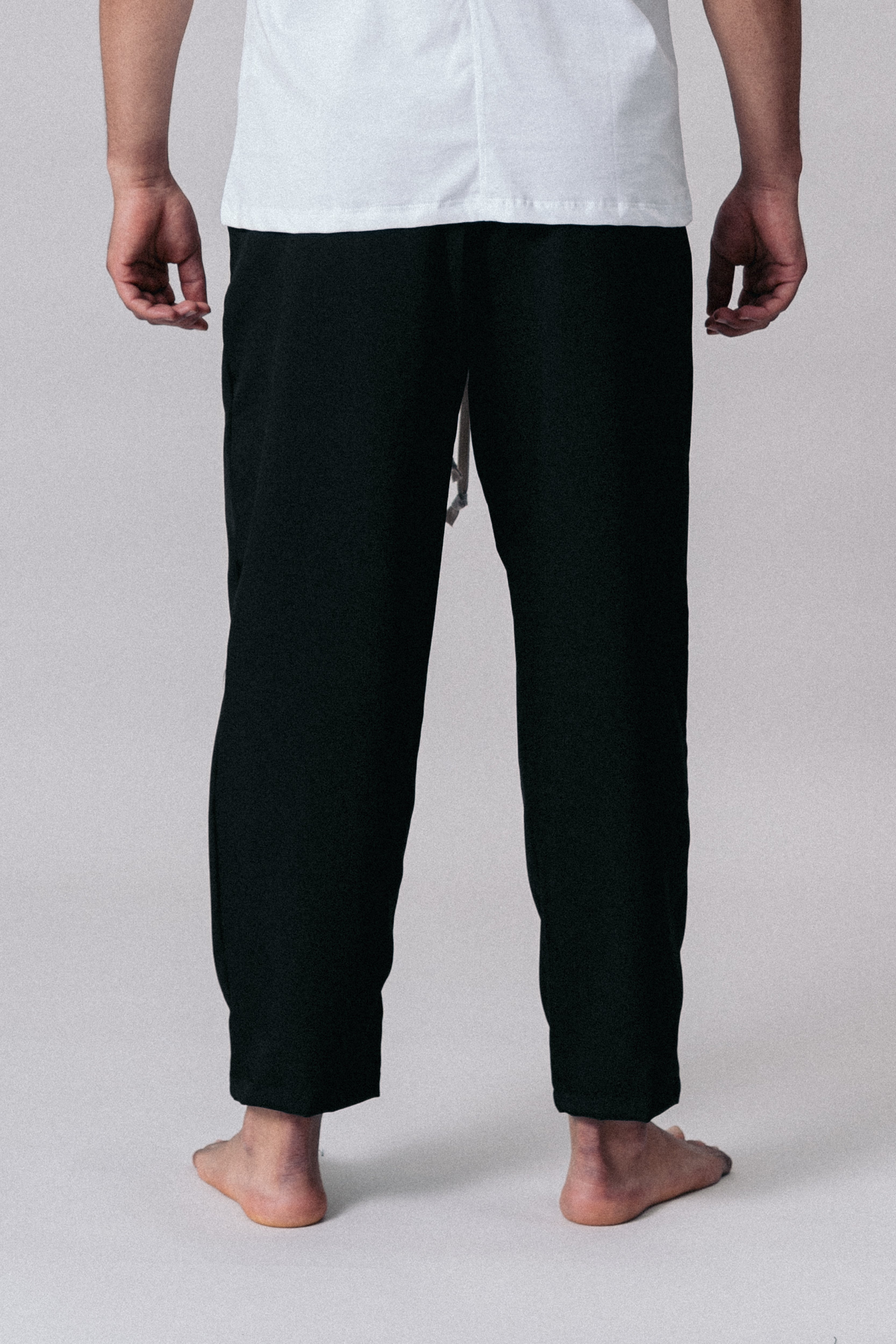Pantaloni Jogger Sportivi con Tasche Black