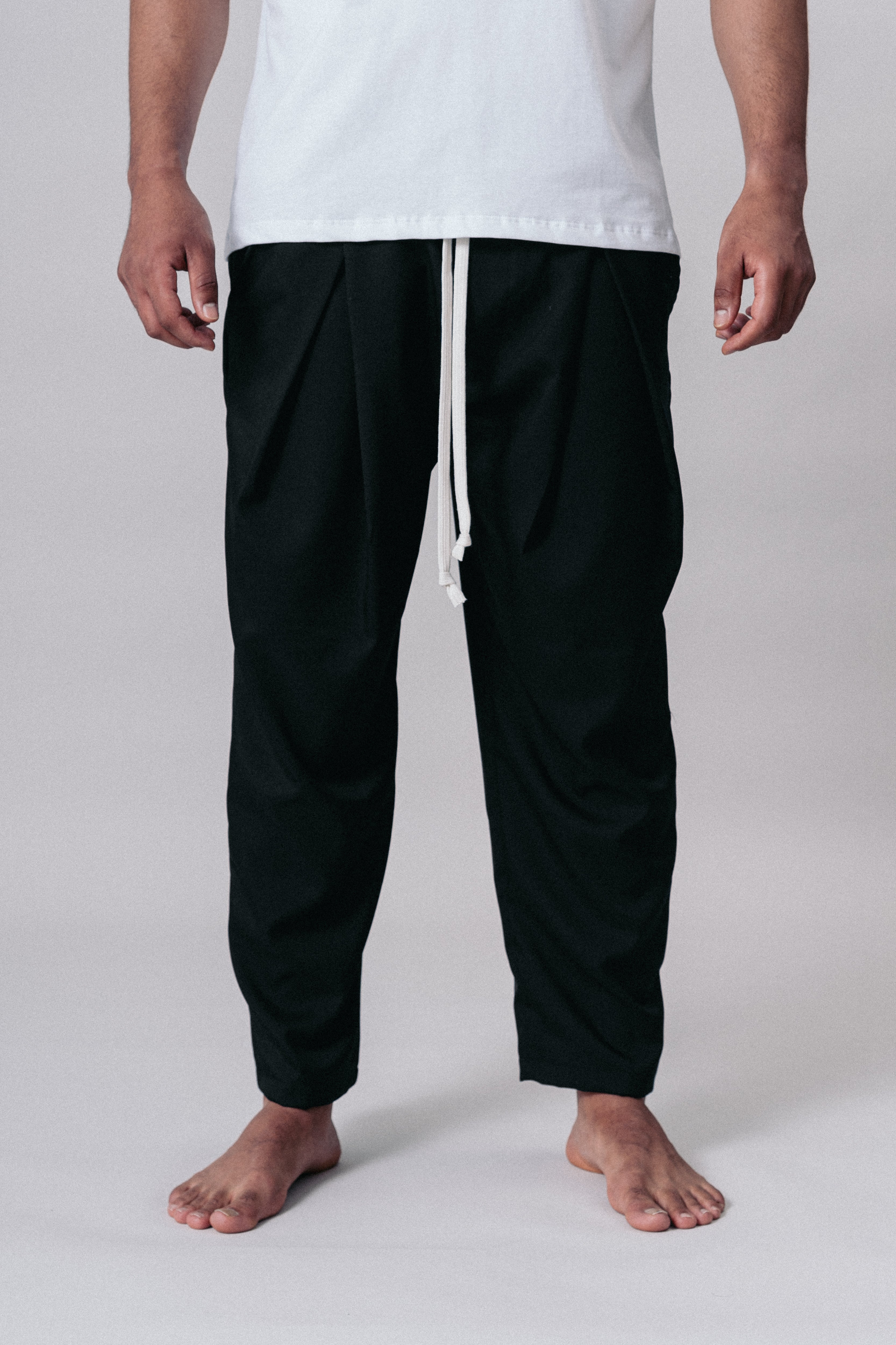 Pantaloni Jogger Sportivi con Tasche Black