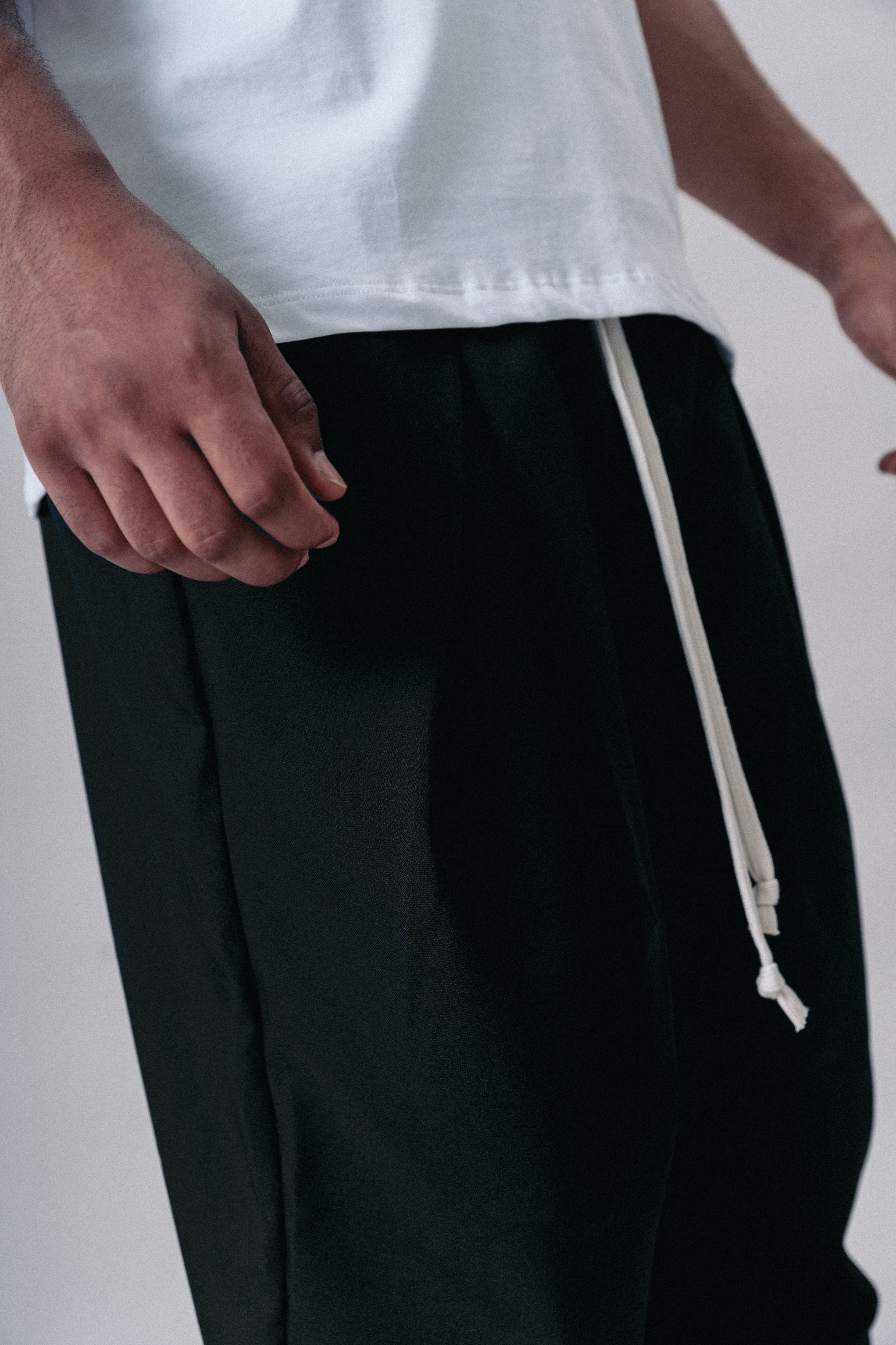 Pantaloni Jogger Sportivi con Tasche Black