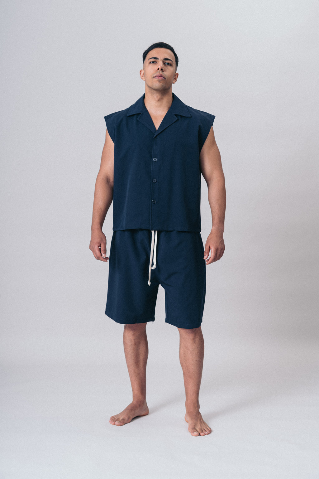 Resort Shirt Blue Navy