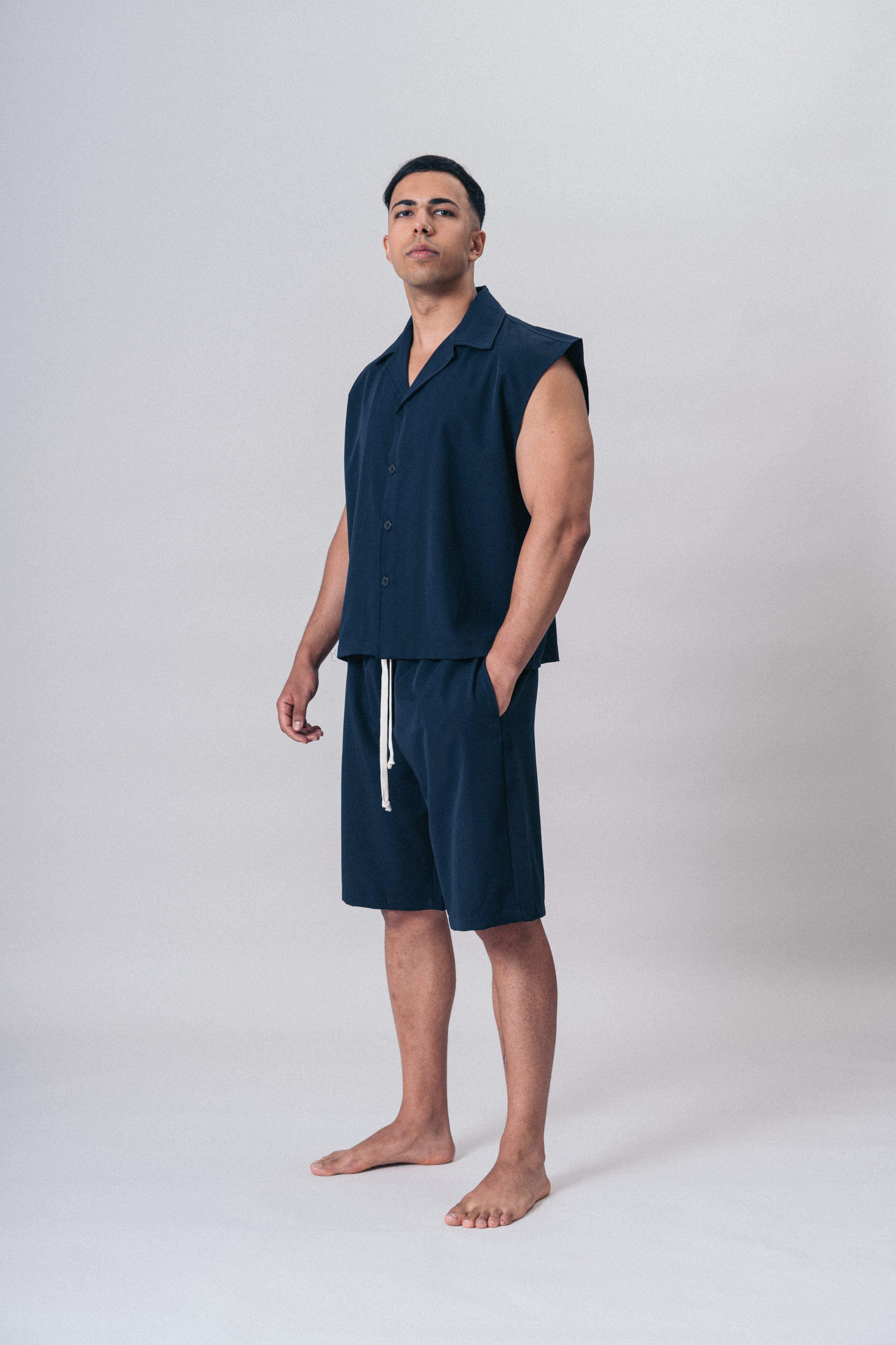 Resort Shirt Blue Navy