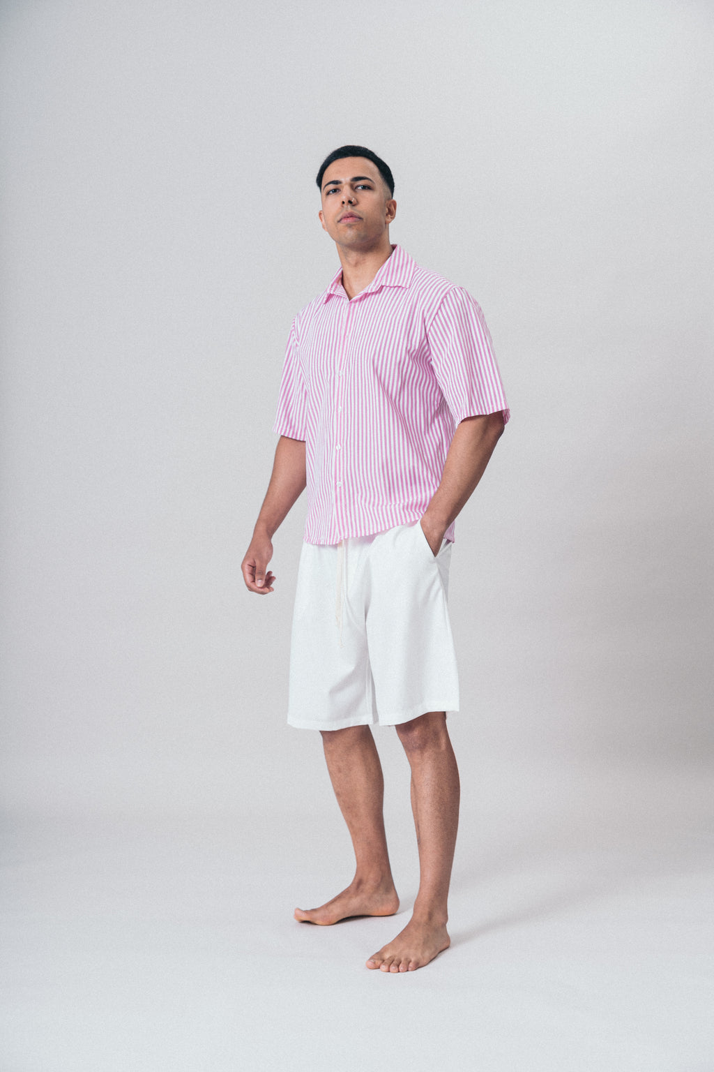 Shorts Casual Uomo White