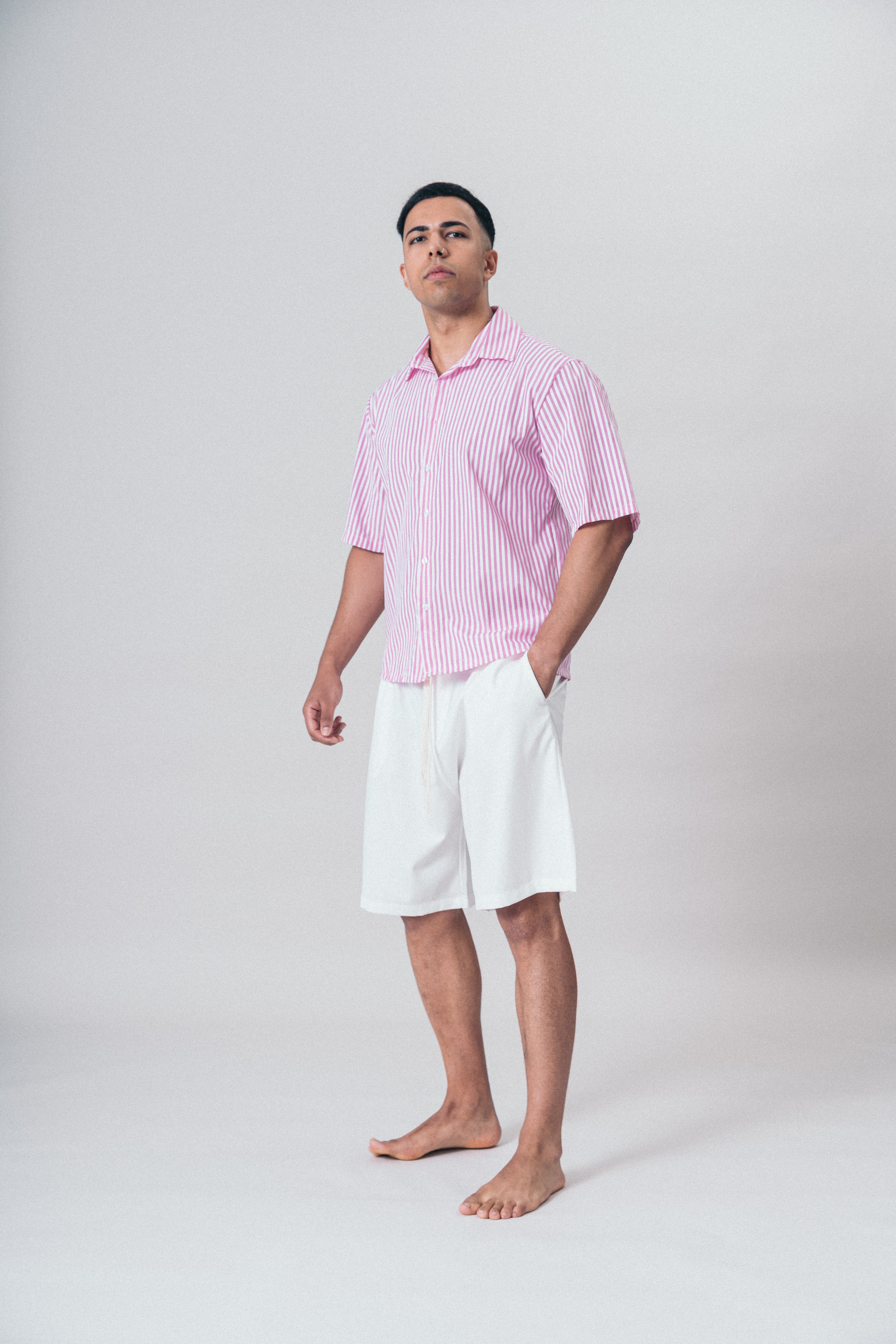Shorts Casual Uomo White