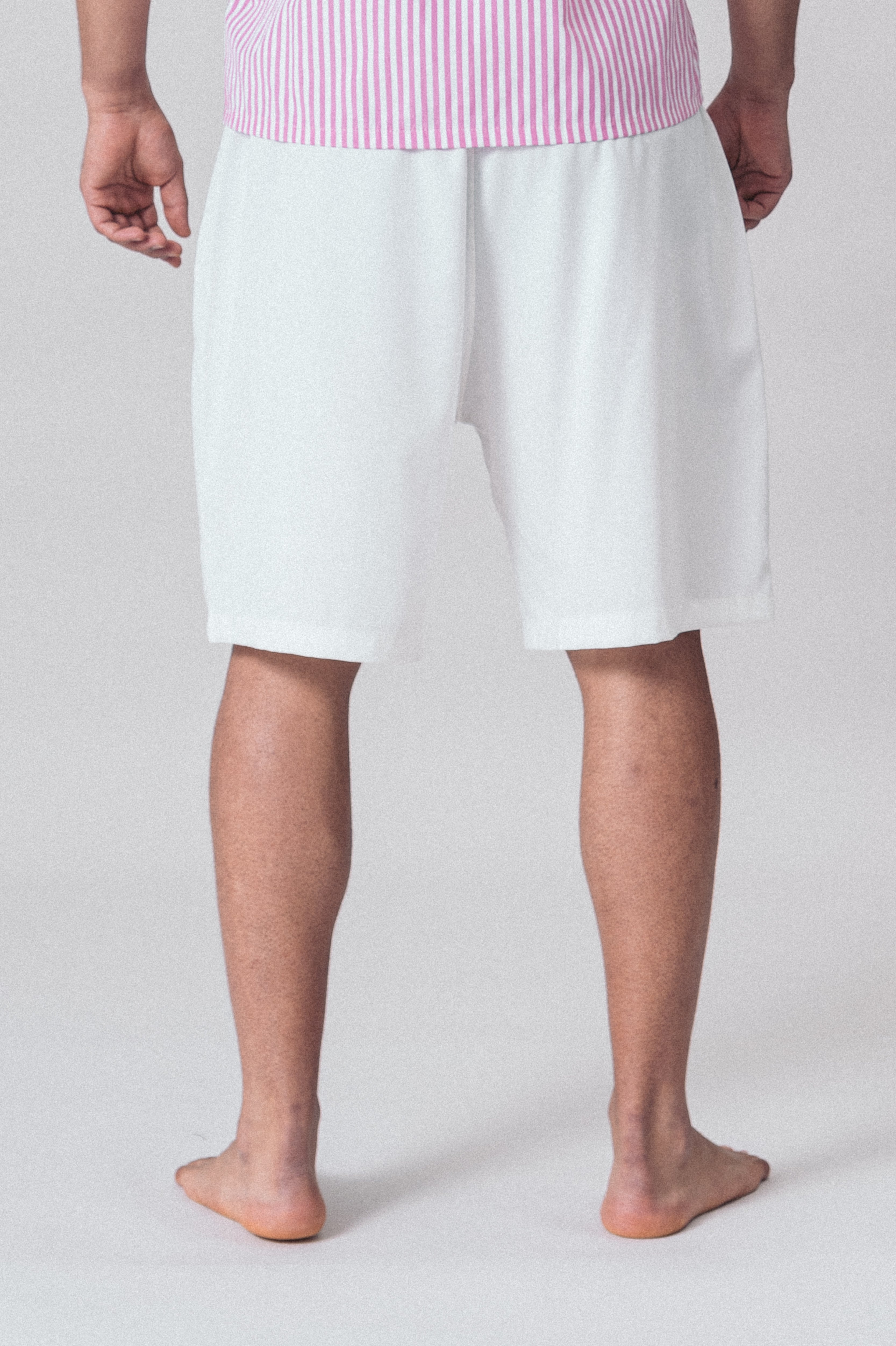Shorts Casual Uomo White
