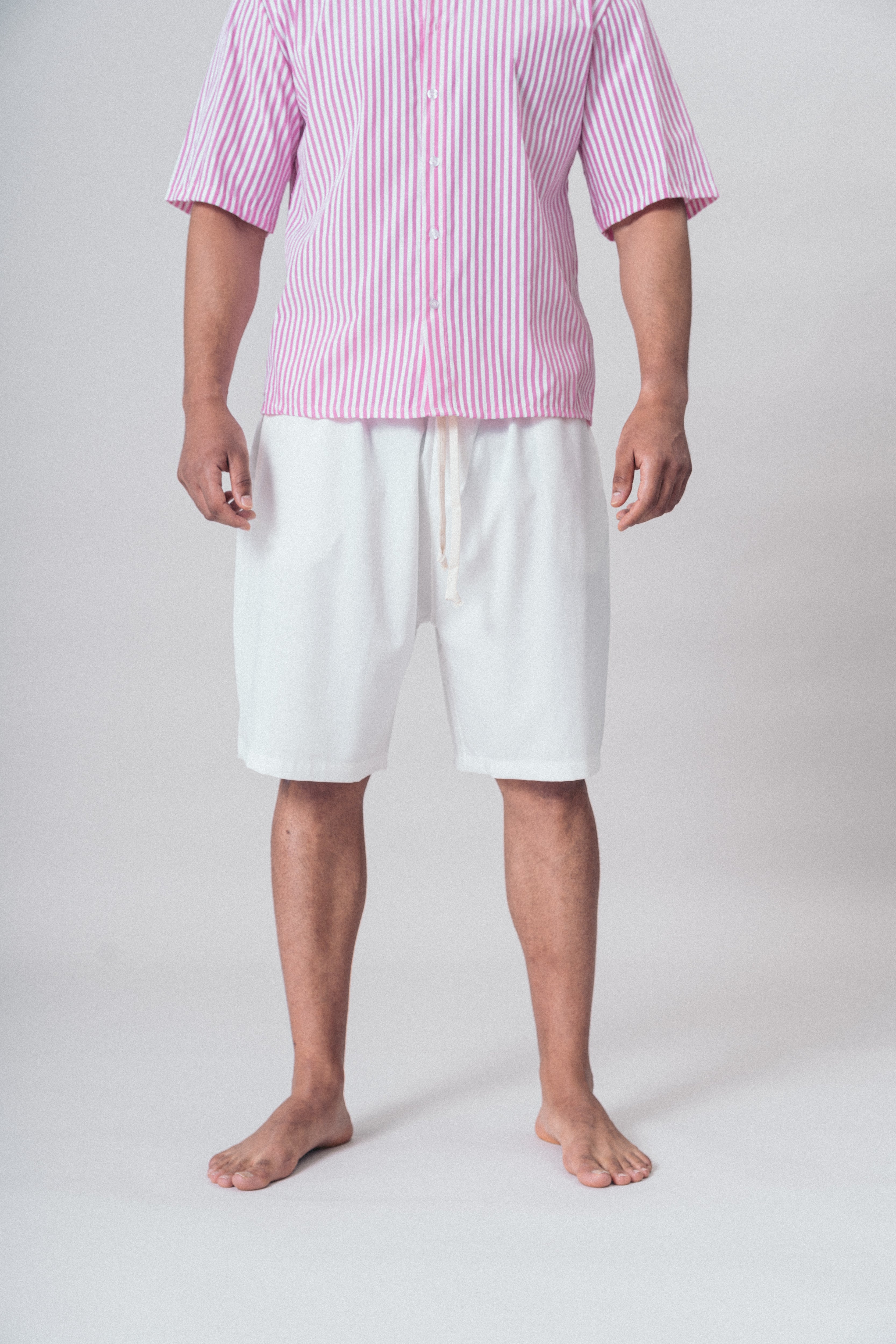Shorts Casual Uomo White