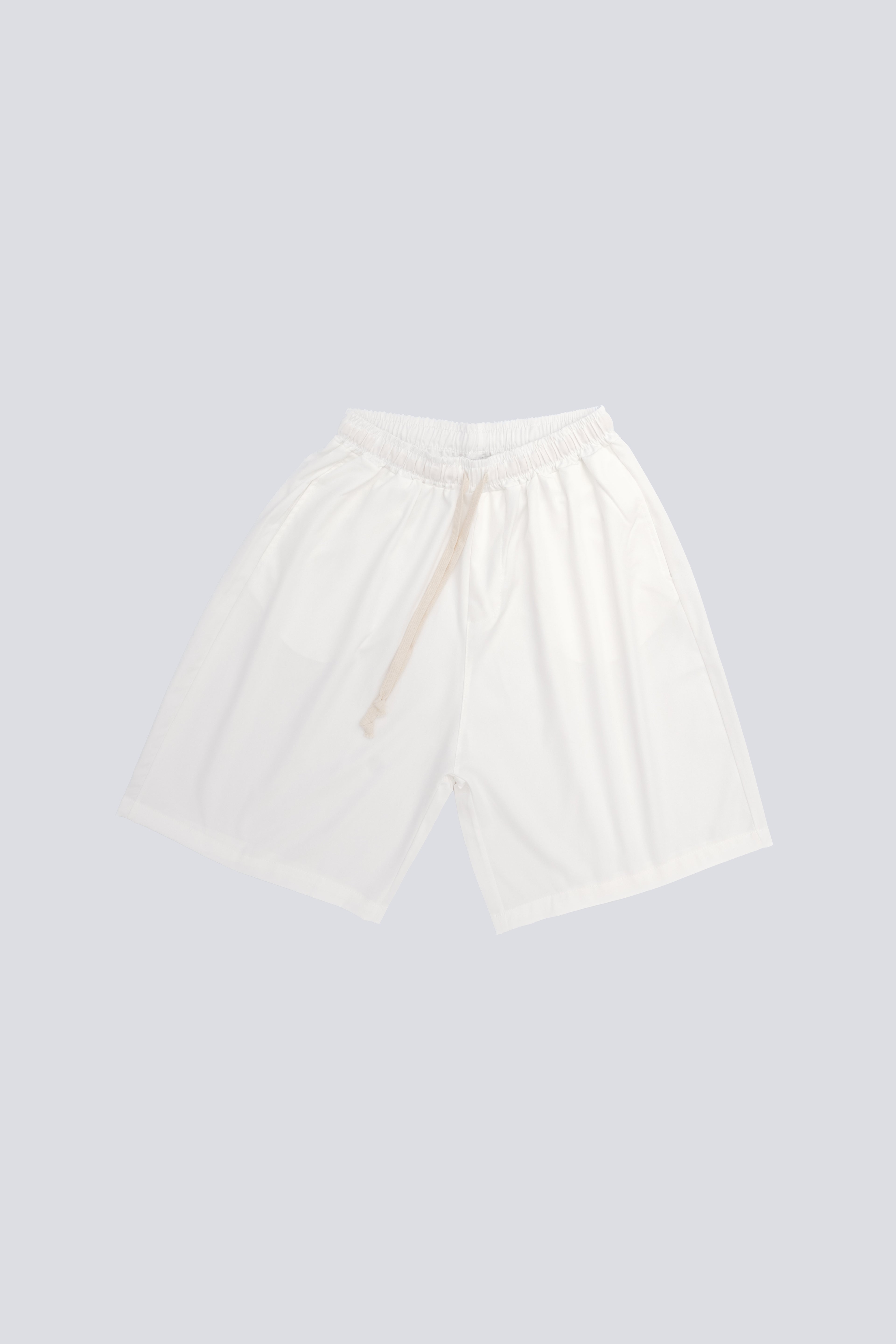Completo Casual Estivo Shirt & Shorts White