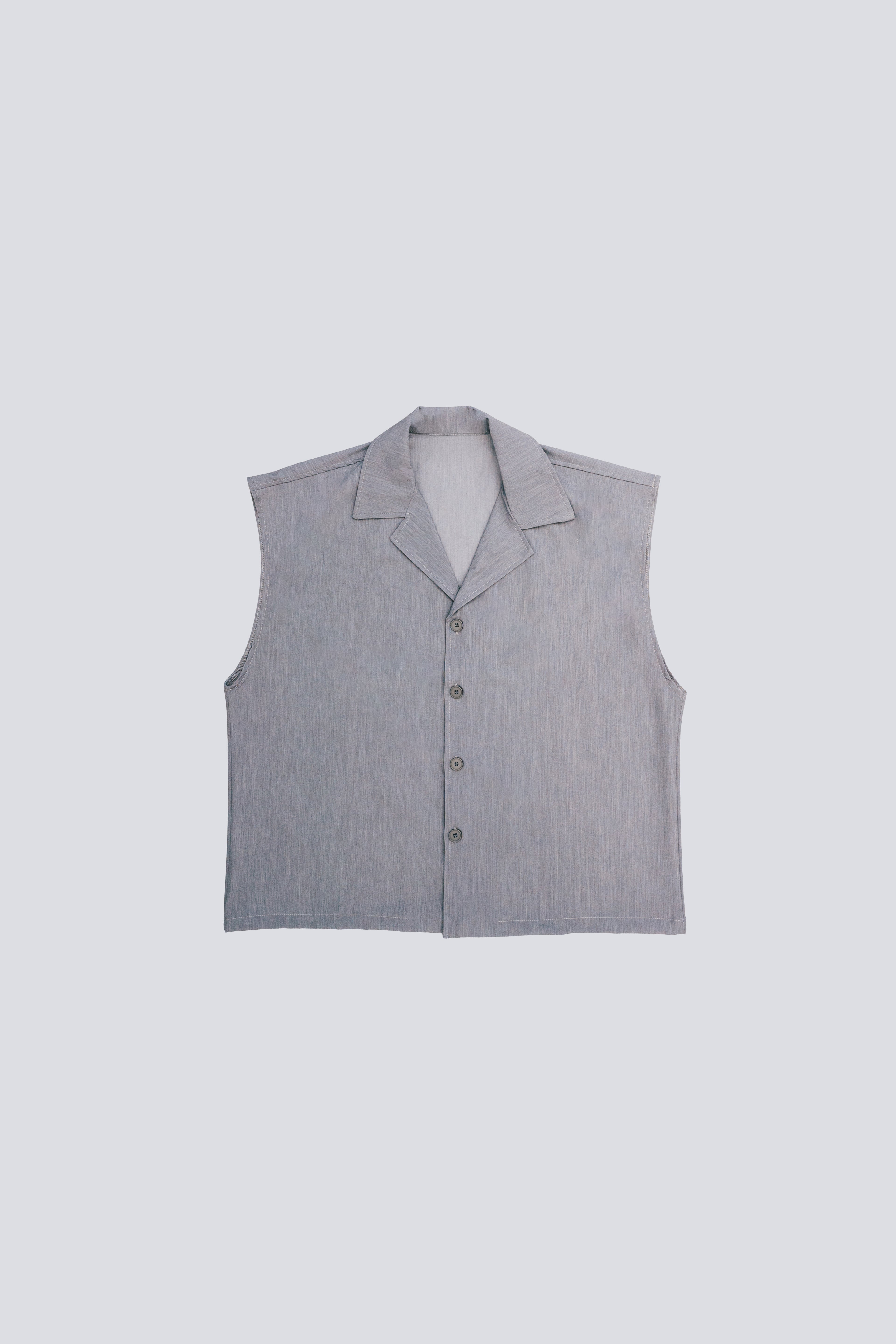 Completo Casual Estivo Shirt & Shorts Gray
