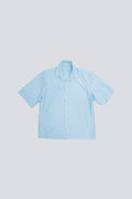 Camicia Uomo in Misto Lino Leggero Blue