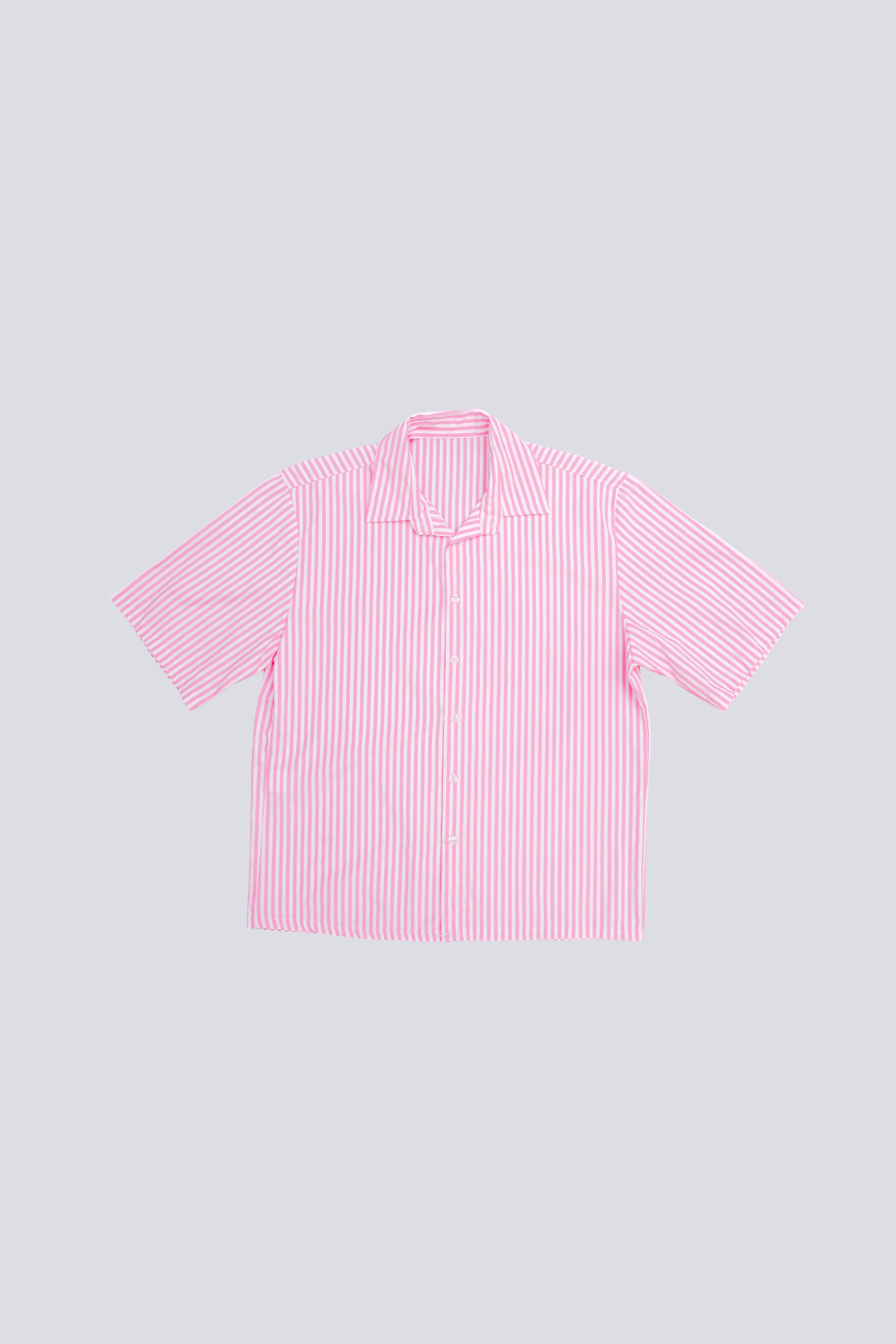 Camicia Uomo in Misto Lino Leggero Pink