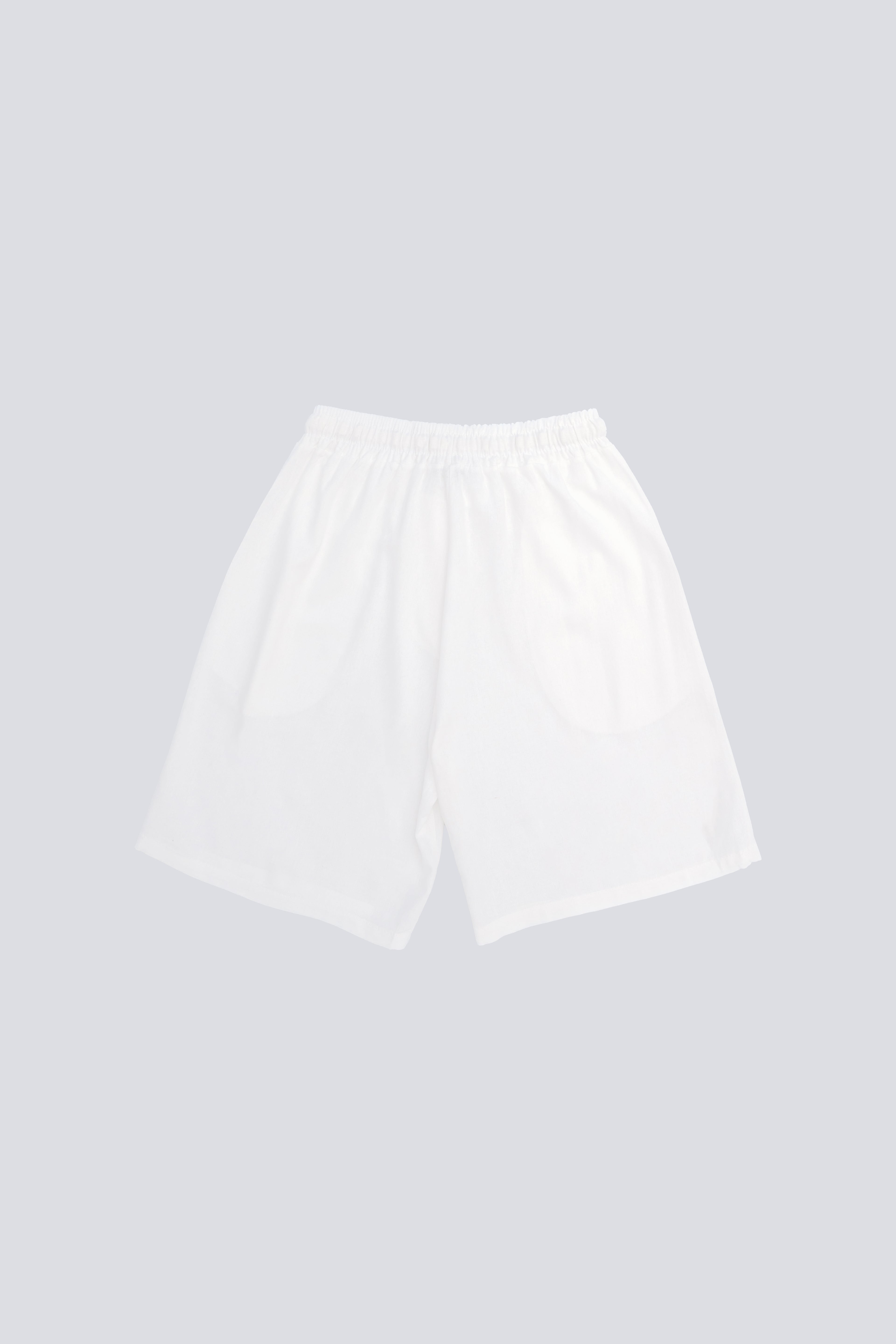 Completo Coordinato Monocromo Casual White