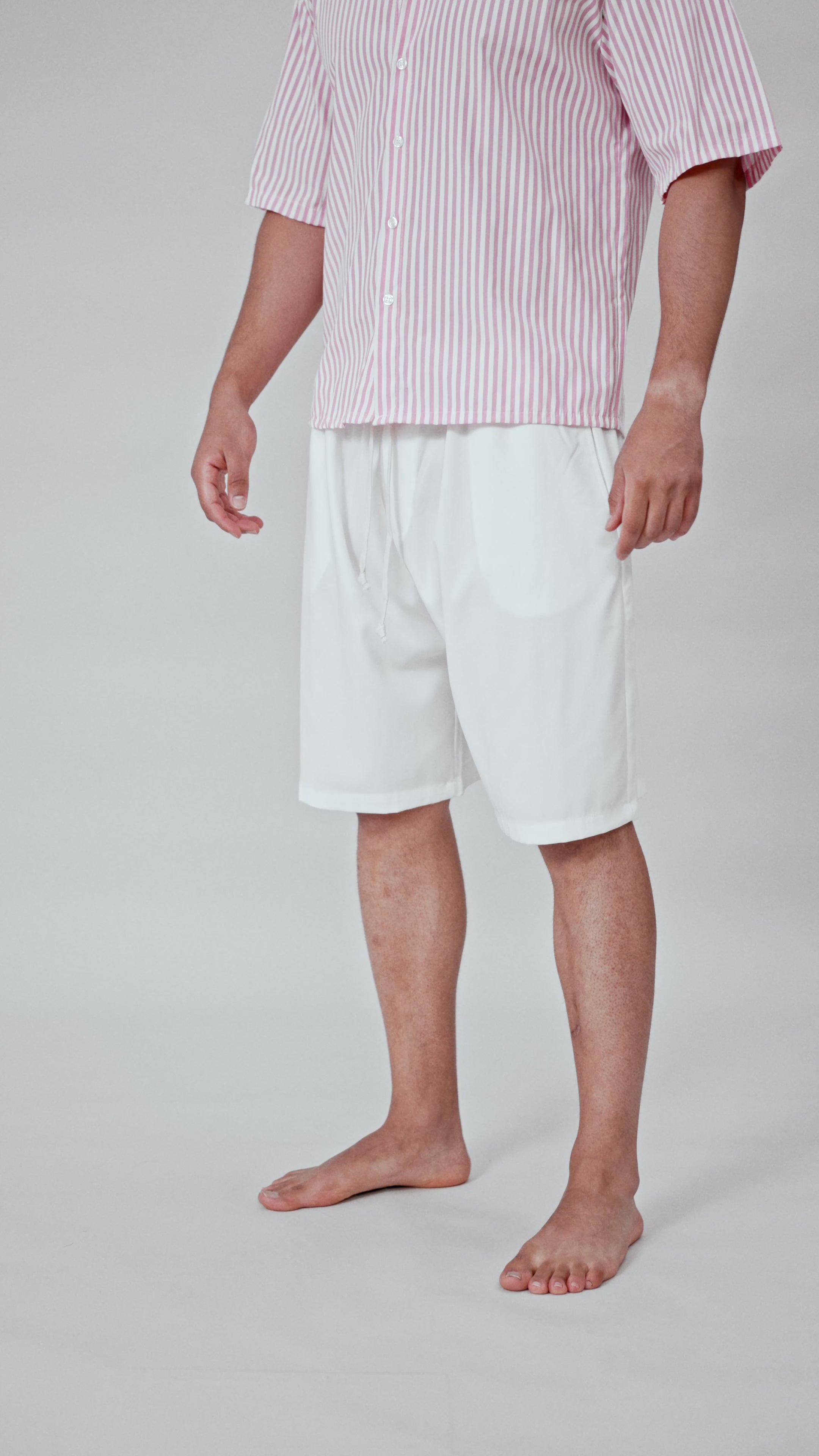 Shorts Casual Uomo White