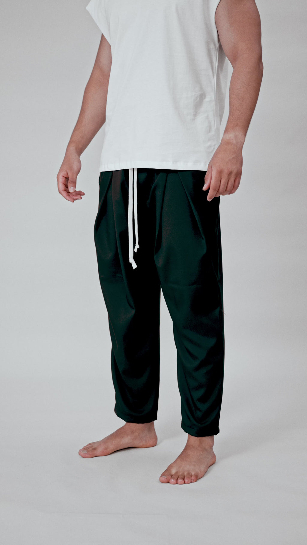 Pantaloni Jogger Sportivi con Tasche Black